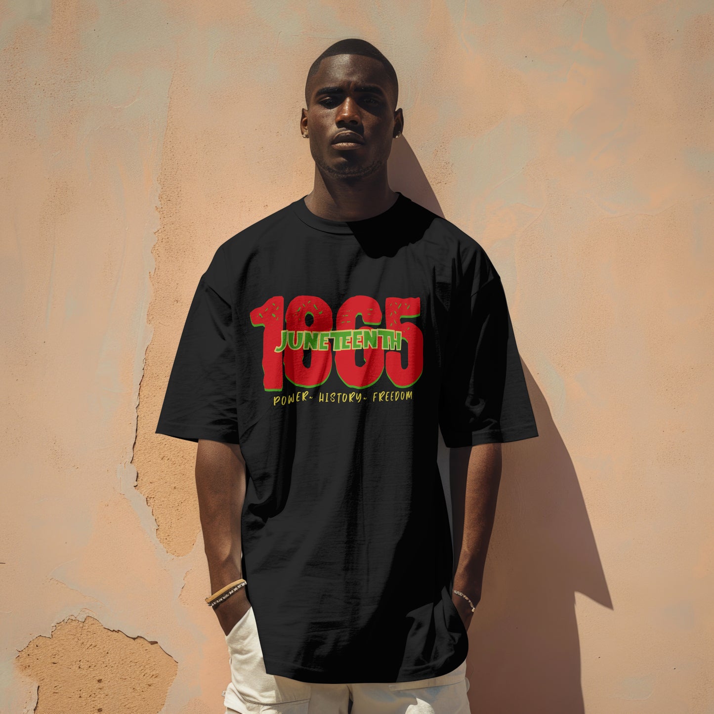 JUNETEENTH TSHIRT 1865 DESIGN