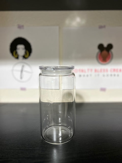 Custom 16oz Glass Cup