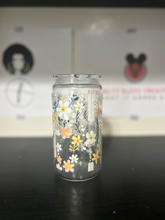 R2S 16oz Clear Glass Cup