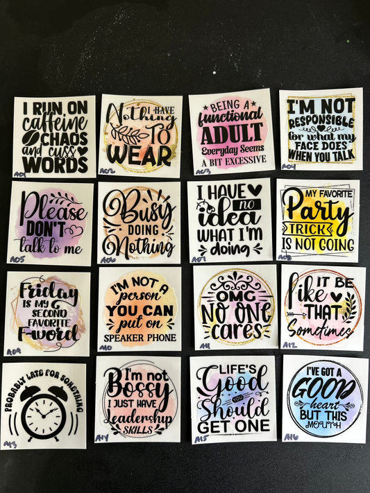 Adult Wraps