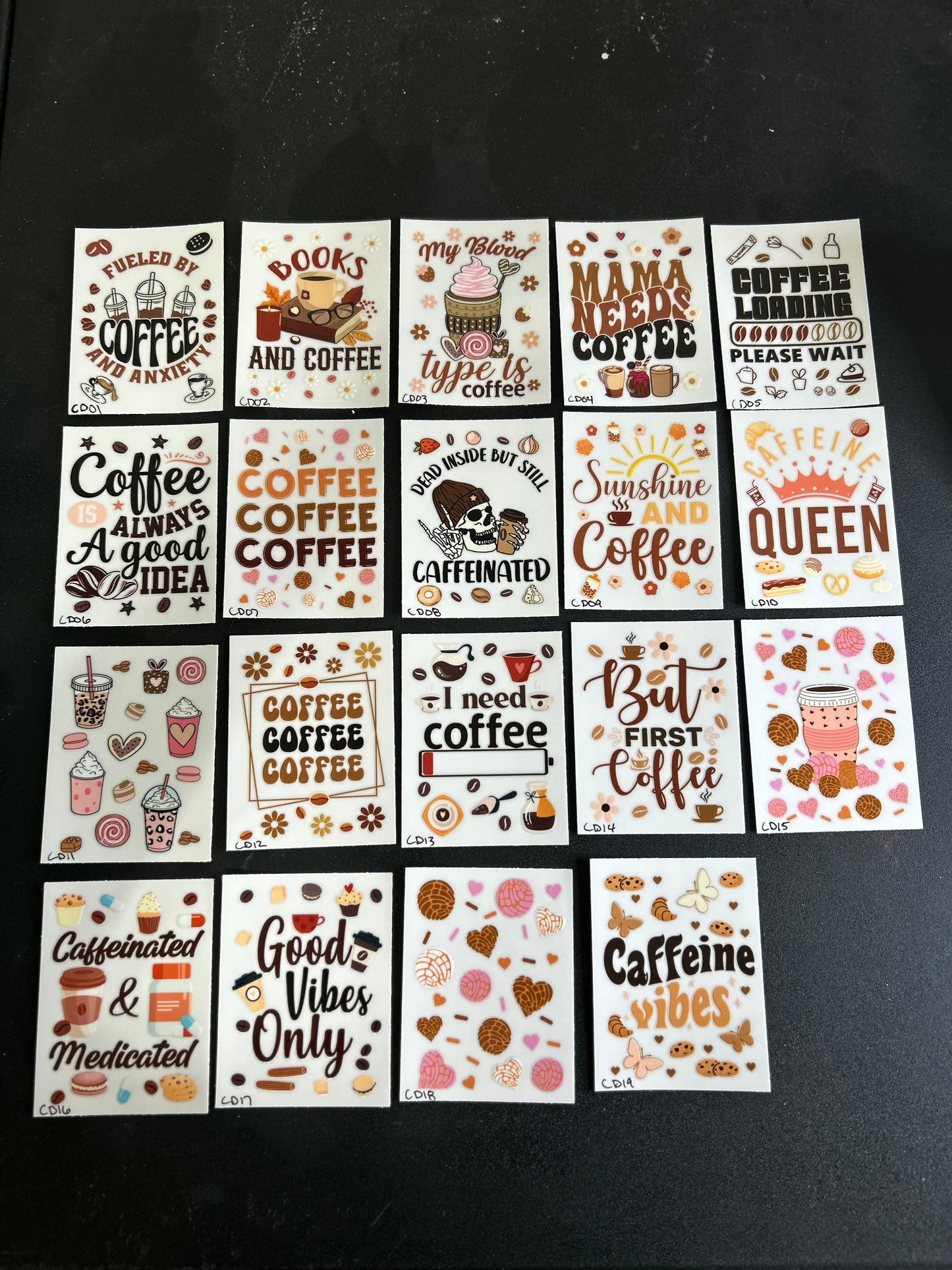 Coffee Decals