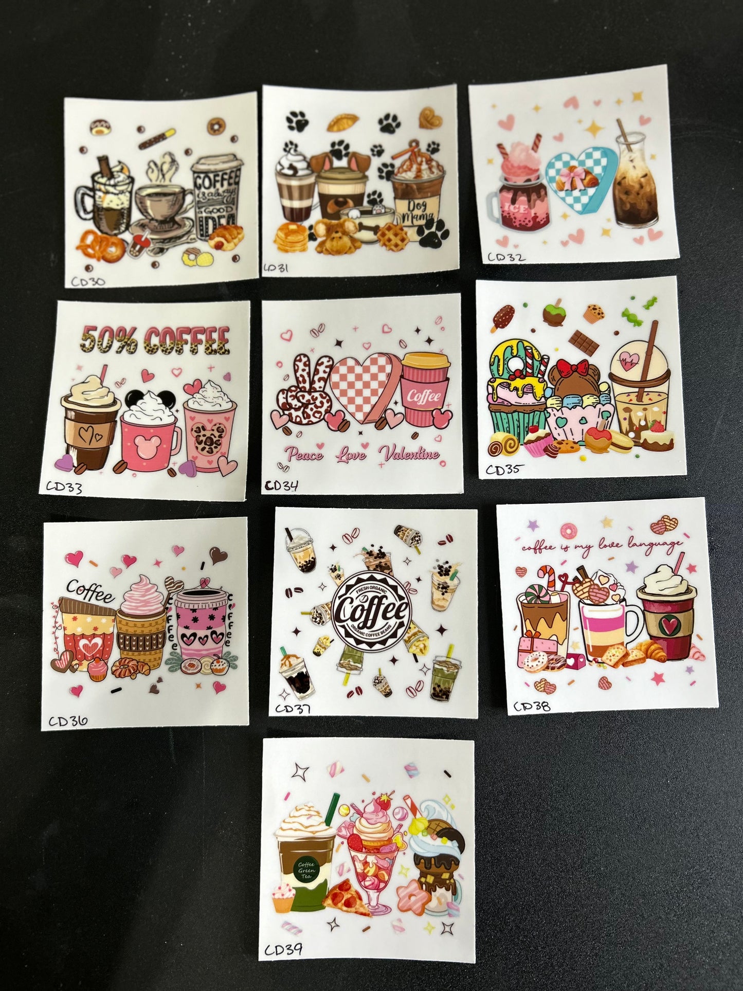 Coffee Decals